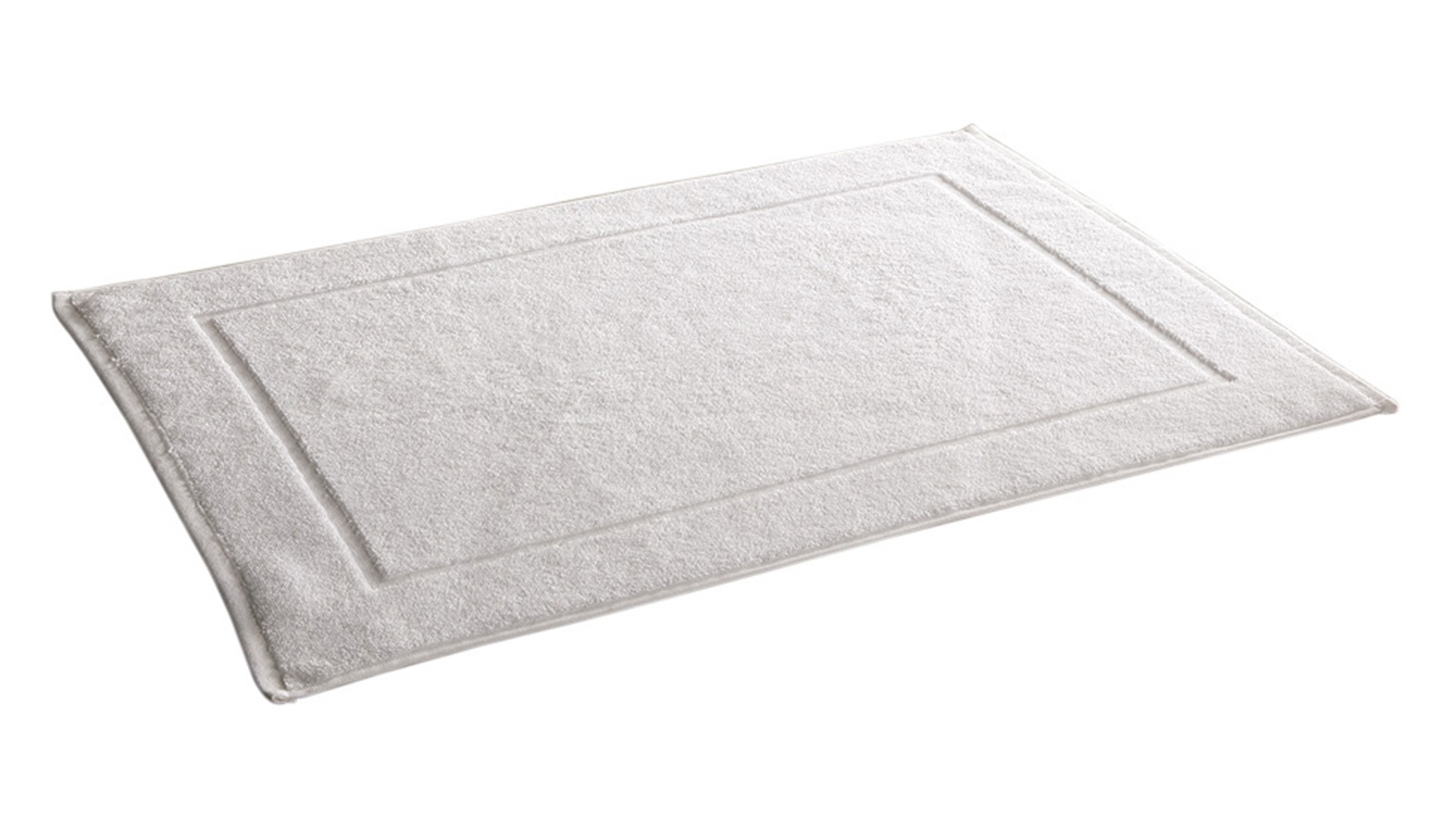 badematte-casual-weiss Gold-Line Bath Casual Badematte 50 x 70 cm
